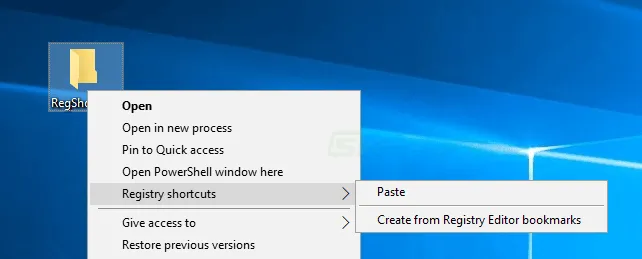 Registry Shortcuts 截图 1