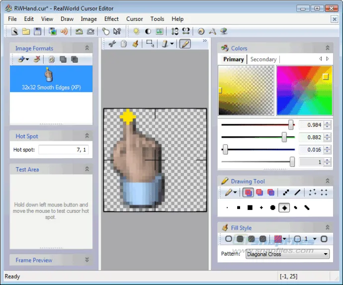 RealWorld Cursor Editor 截图 1