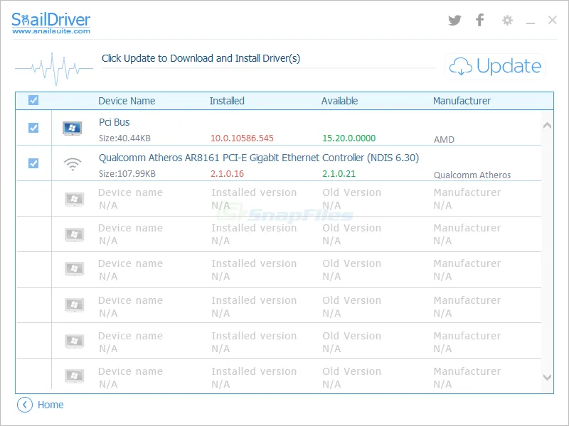 SnailDriver 截图 1