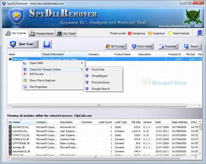 SpyDllRemover 截图 1