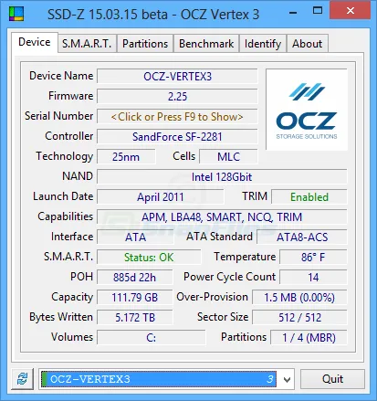 SSD-Z 截图 1