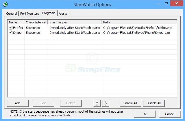 StartWatch 截图 2