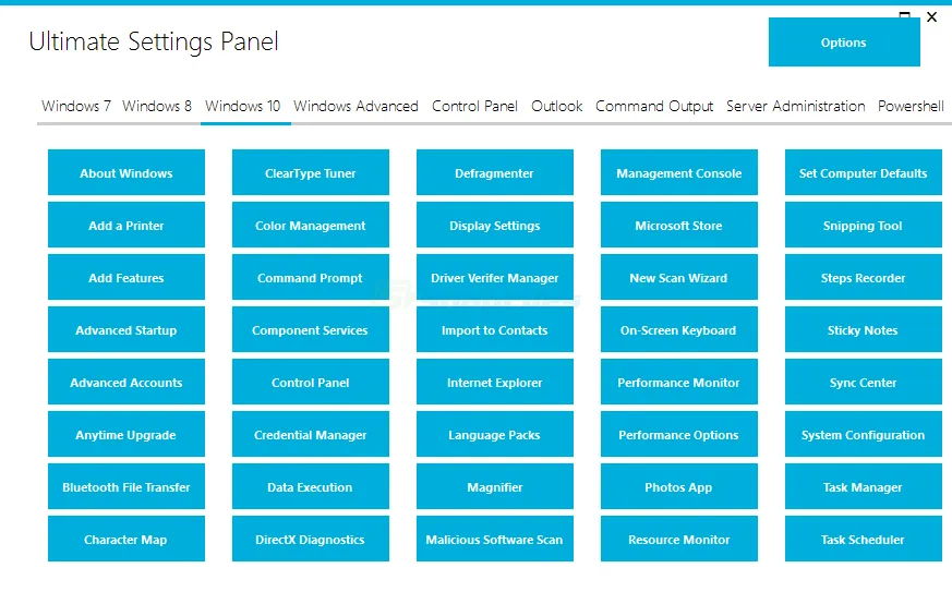 Ultimate Settings Panel 截图 1