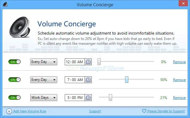 Volume Concierge 截图 1