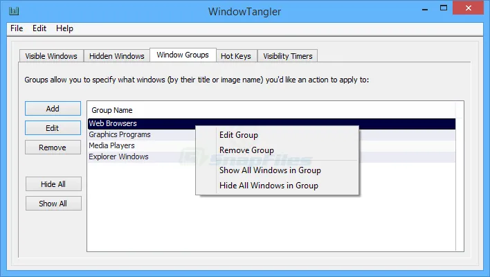 WindowTangler 截图 1