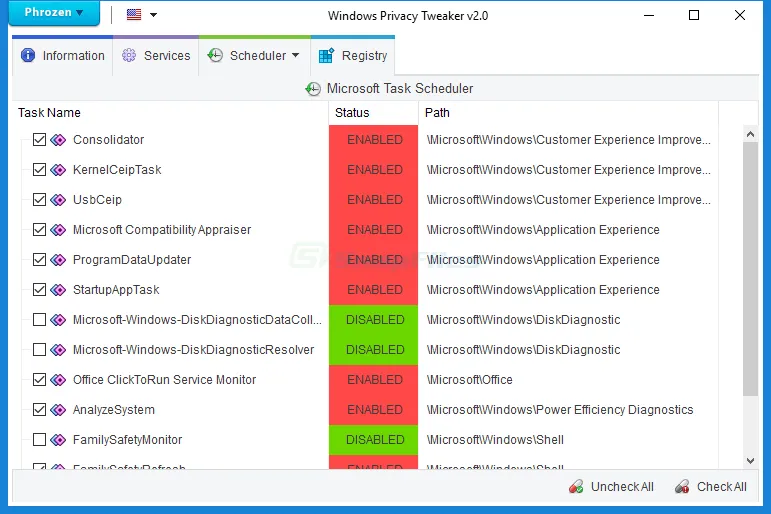 Windows Privacy Tweaker 截图 2