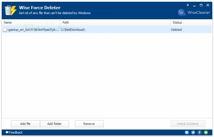 Wise Force Deleter 截图 2