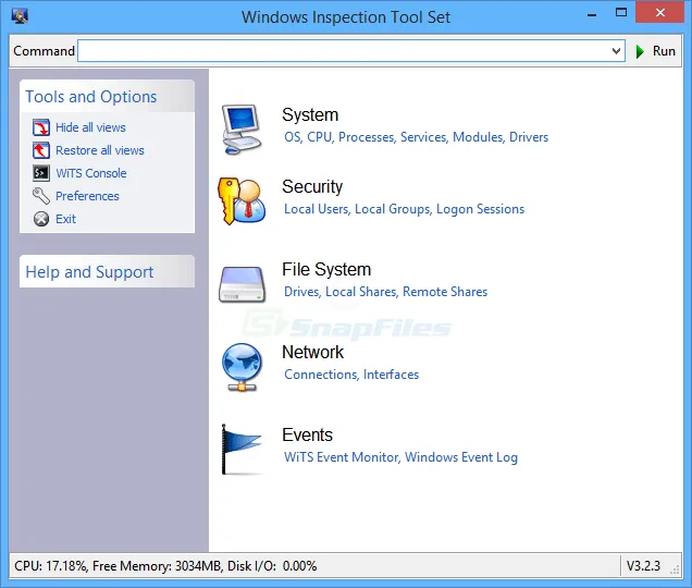 Windows Inspection Tool Set 截图 1